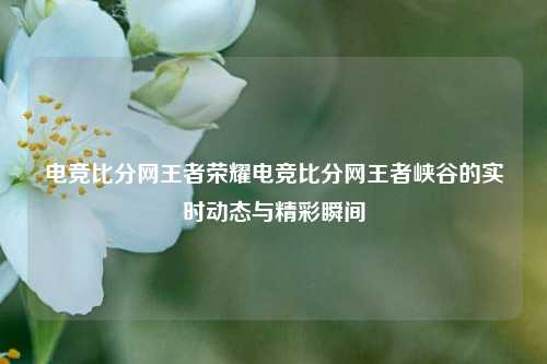 电竞比分网王者荣耀电竞比分网王者峡谷的实时动态与精彩瞬间