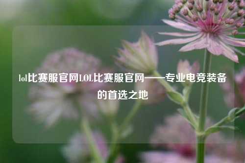 lol比赛服官网LOL比赛服官网——专业电竞装备的首选之地